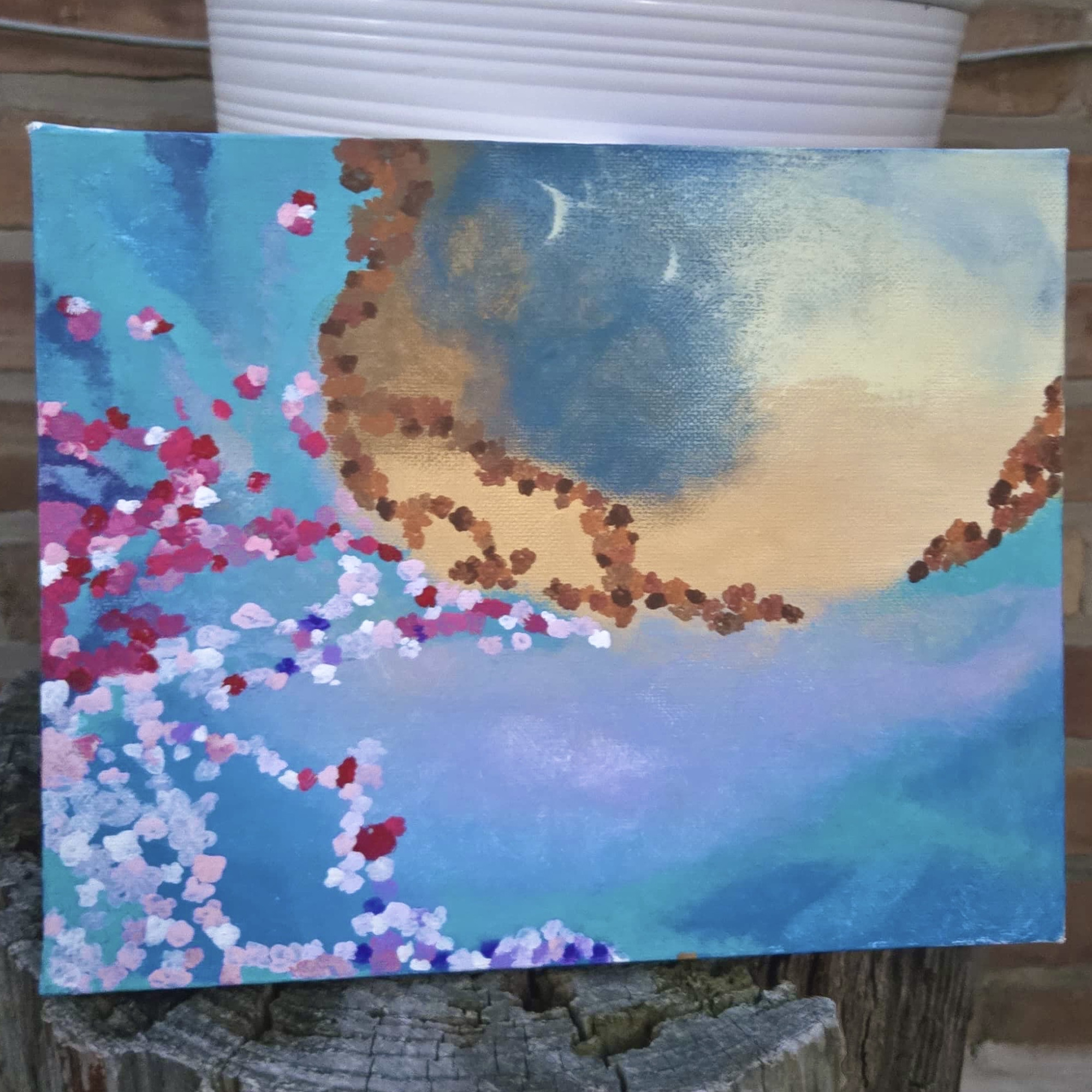 Blossoms of the Moon (Mythological Field of Flowers)